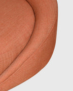 Terracotta Mid-Century Sofa