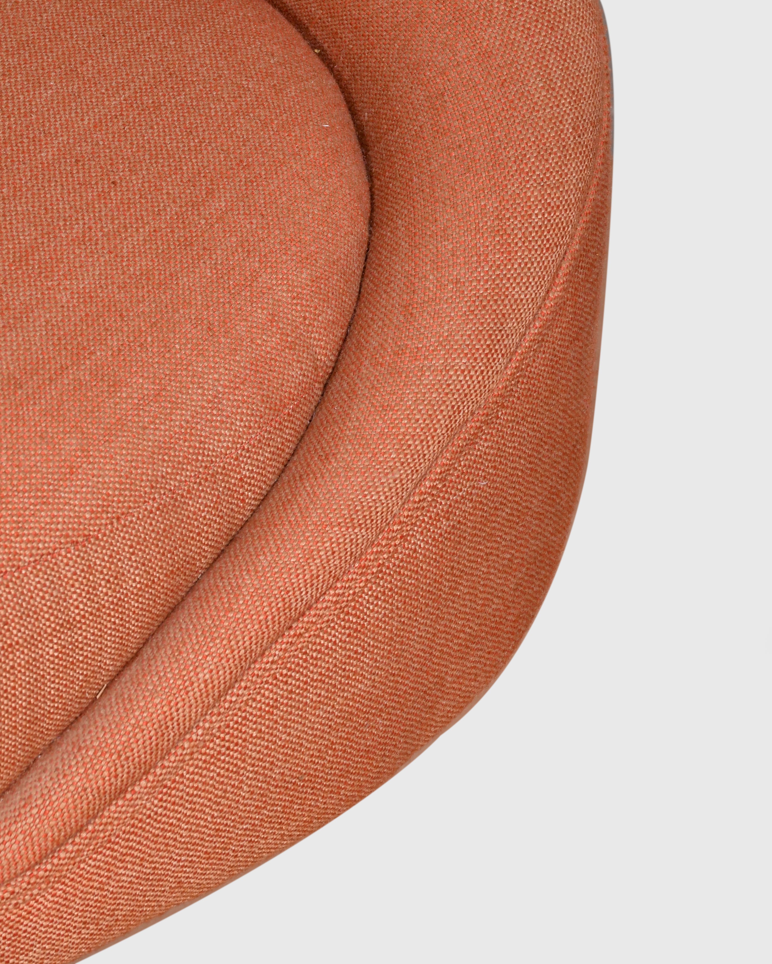 Terracotta Mid-Century Sofa