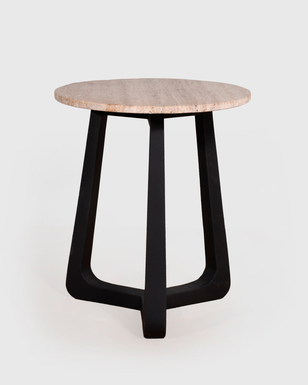 Noir Stone Side Table