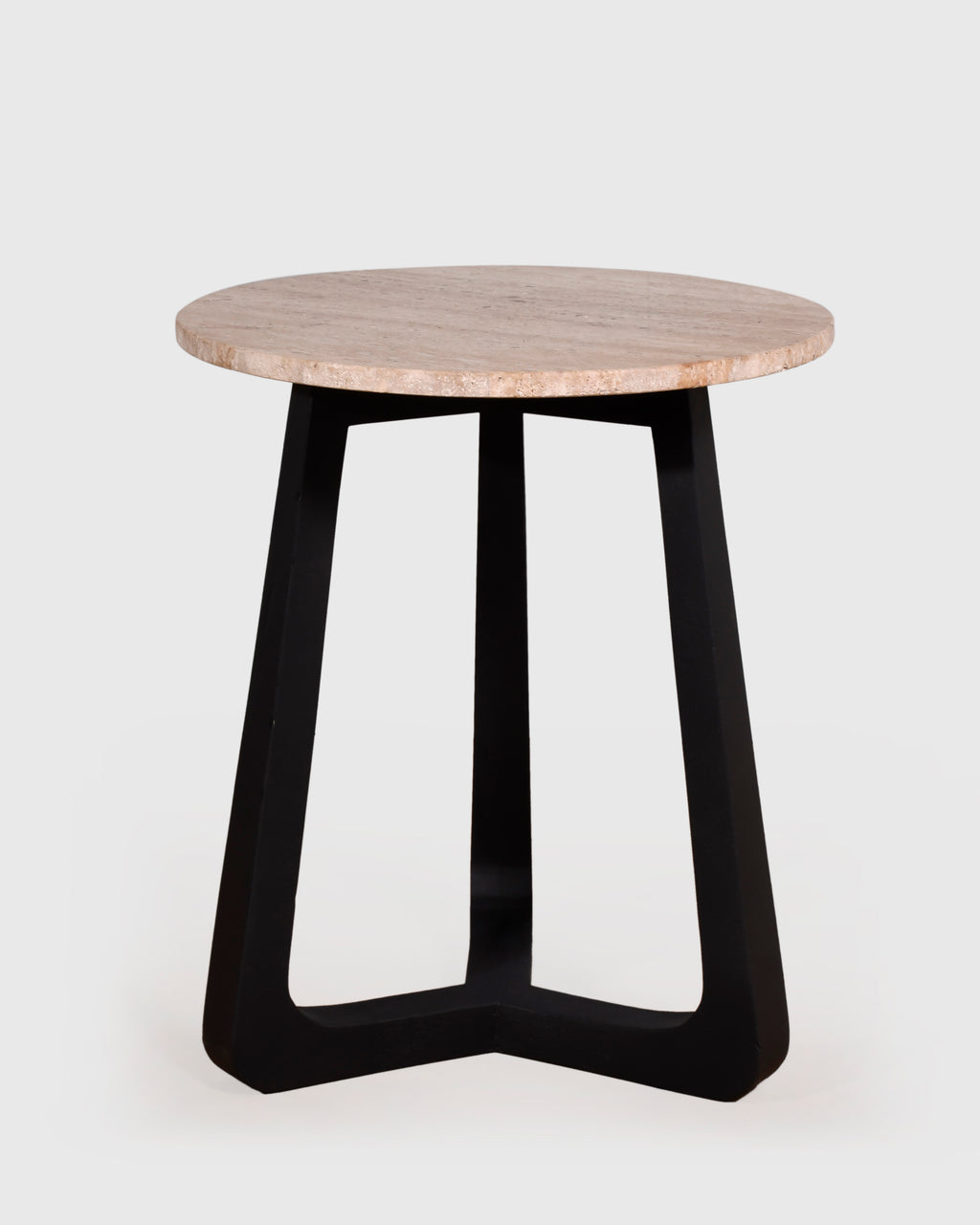 Noir Stone Side Table