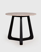 Trilo Stone-Top Side Table