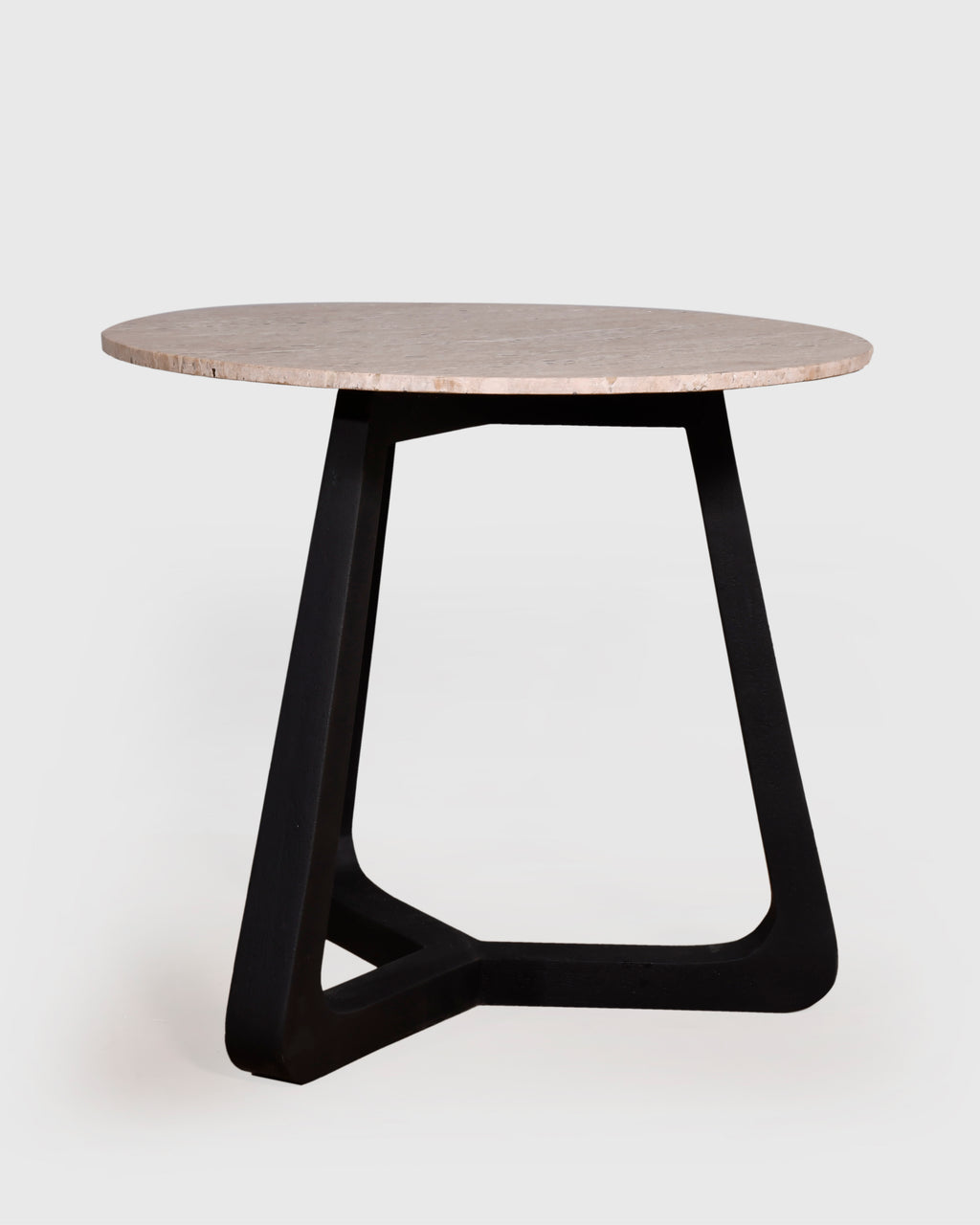 Trilo Stone-Top Side Table