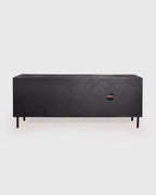 Modern Slatted Wood Sideboard