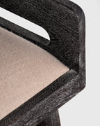 Contemporary Wooden Upholstered Bench