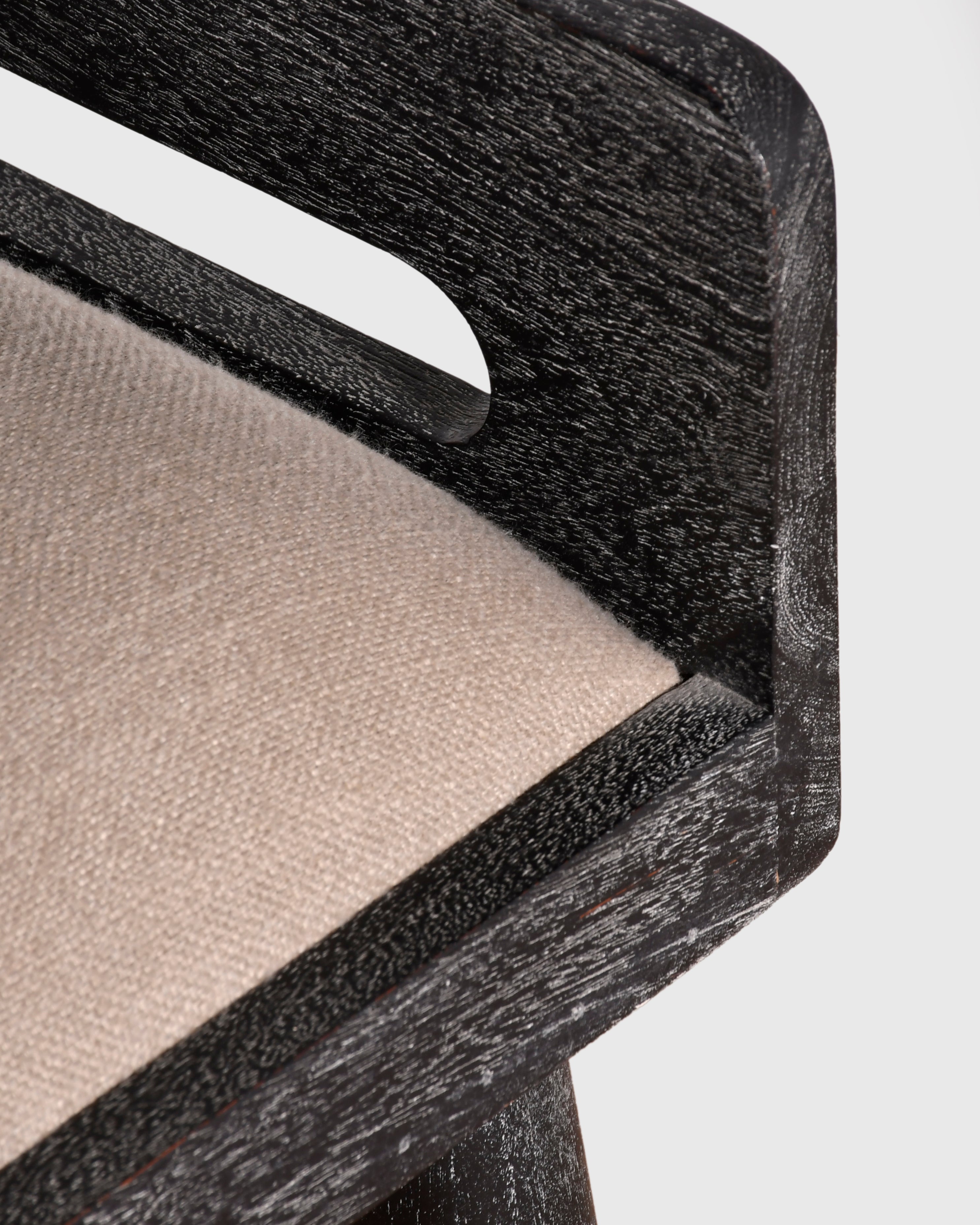 Contemporary Wooden Upholstered Bench