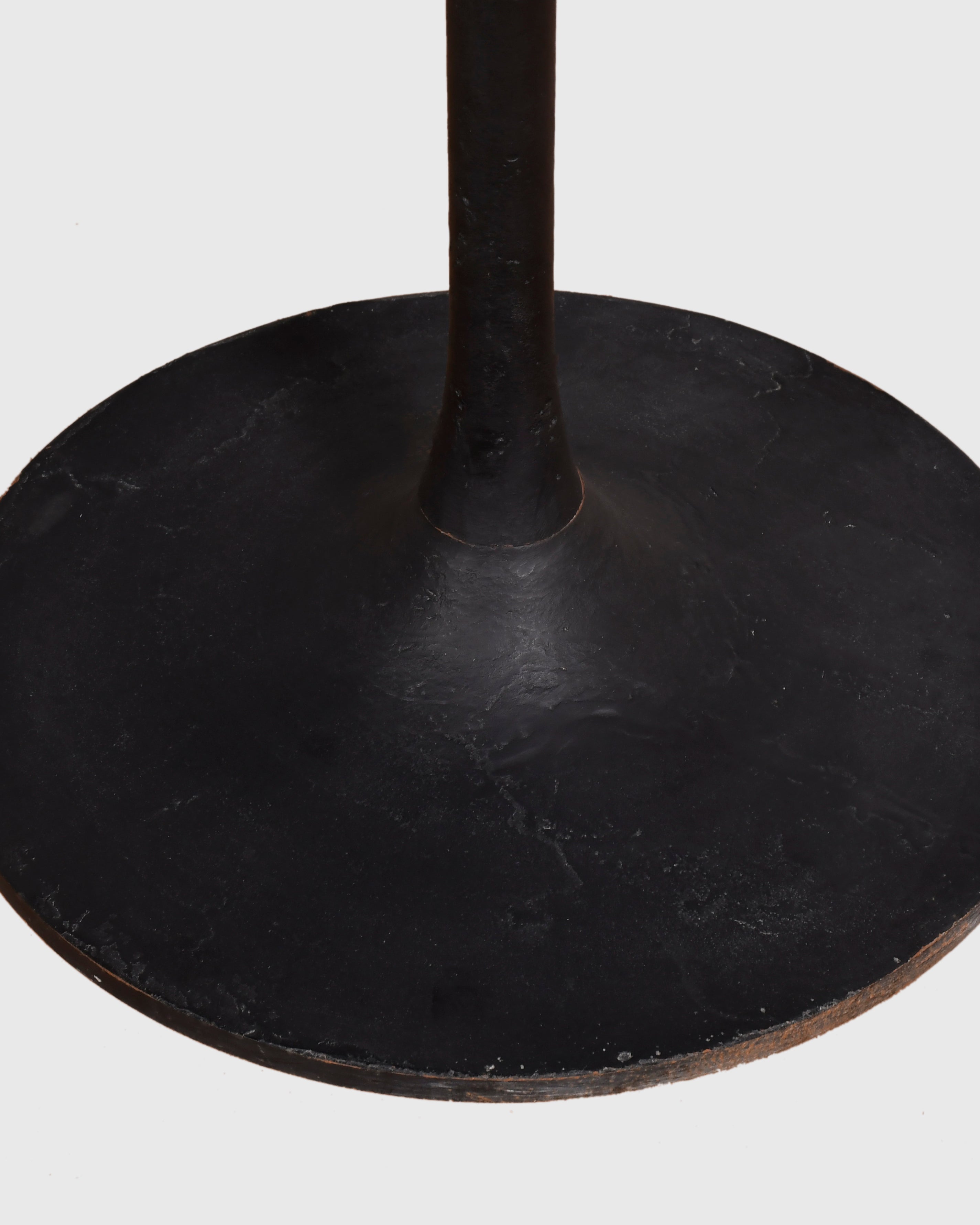 Flute Pedestal Side Table