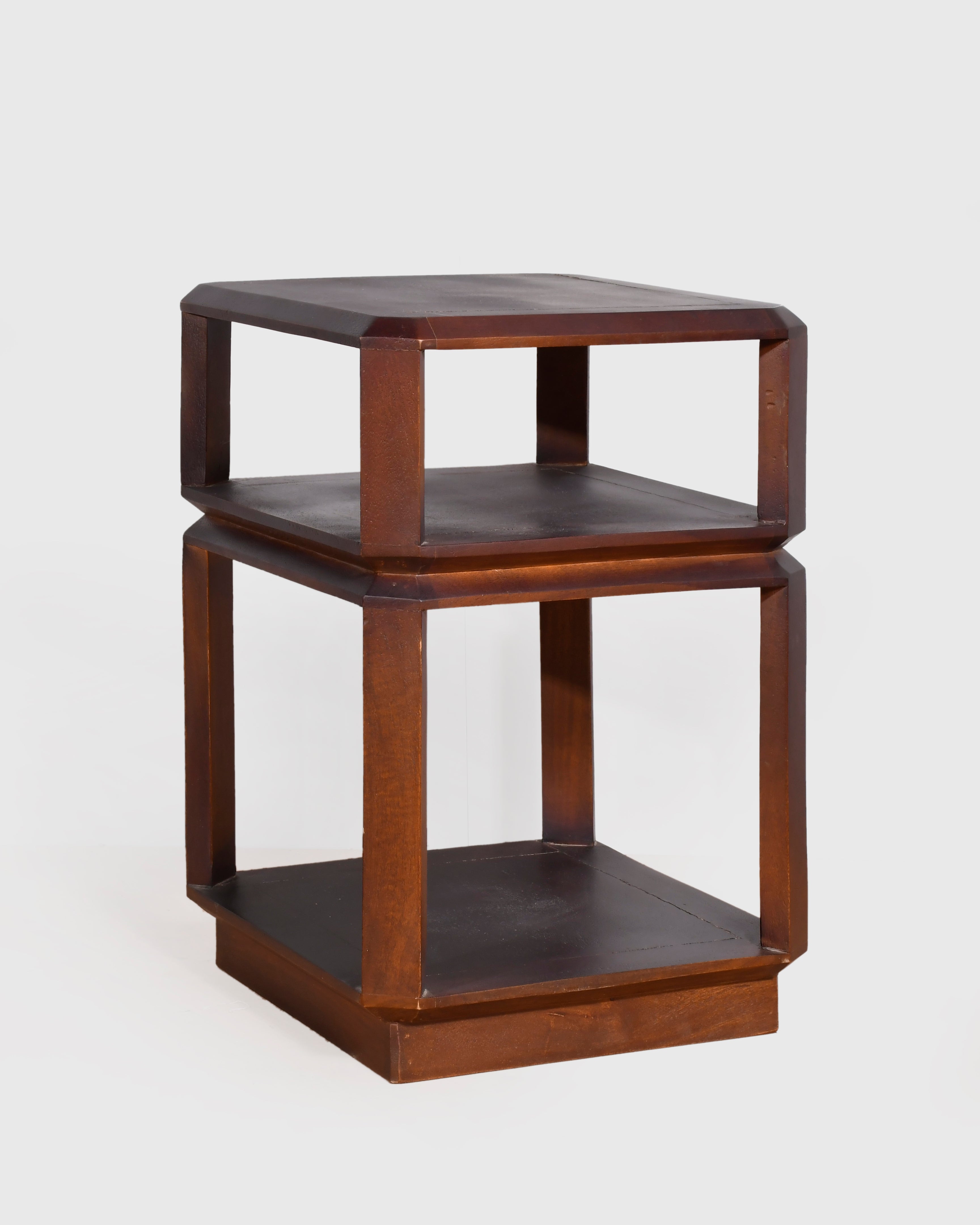 Axis Dual-Shelf Side Table