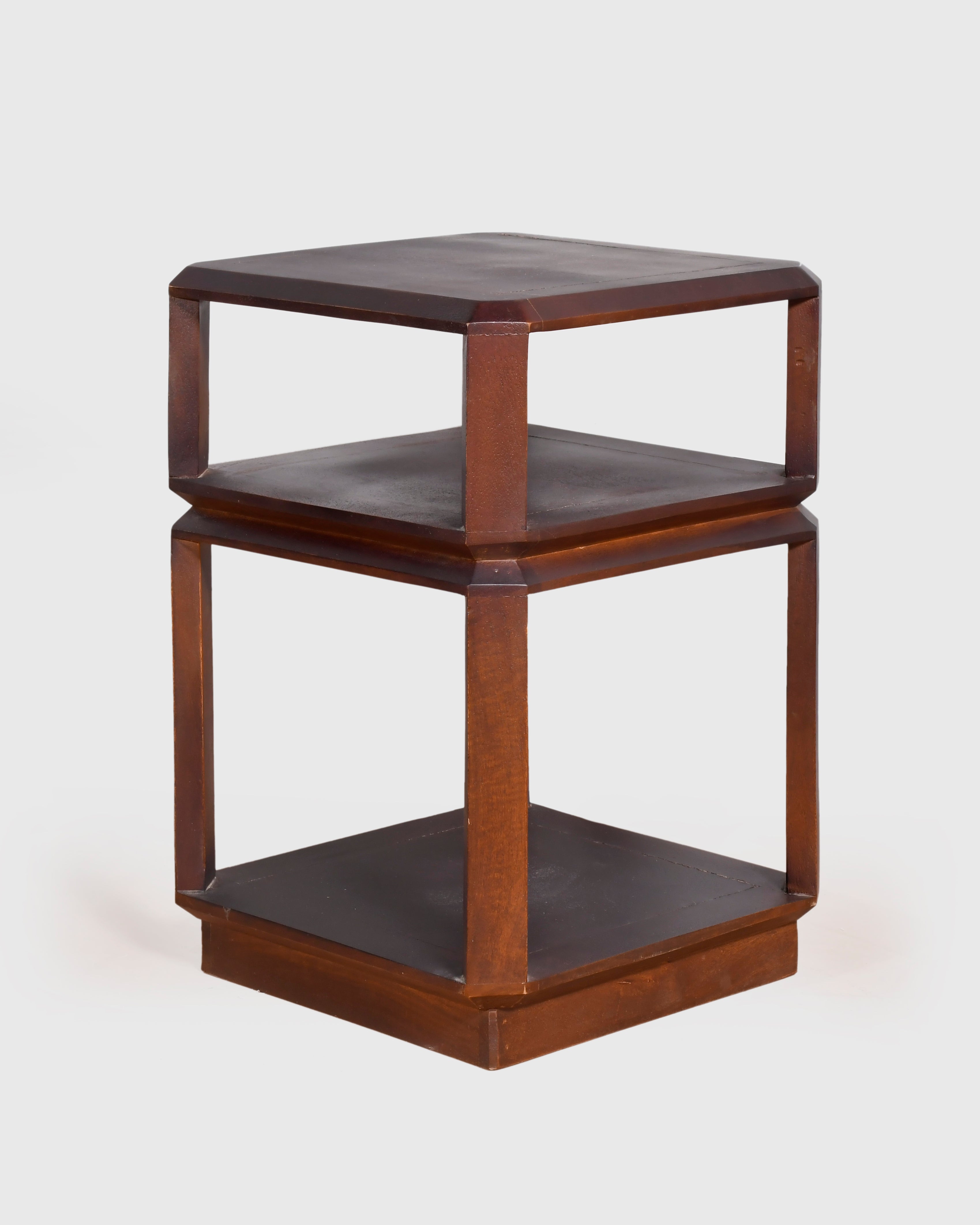 Axis Dual-Shelf Side Table