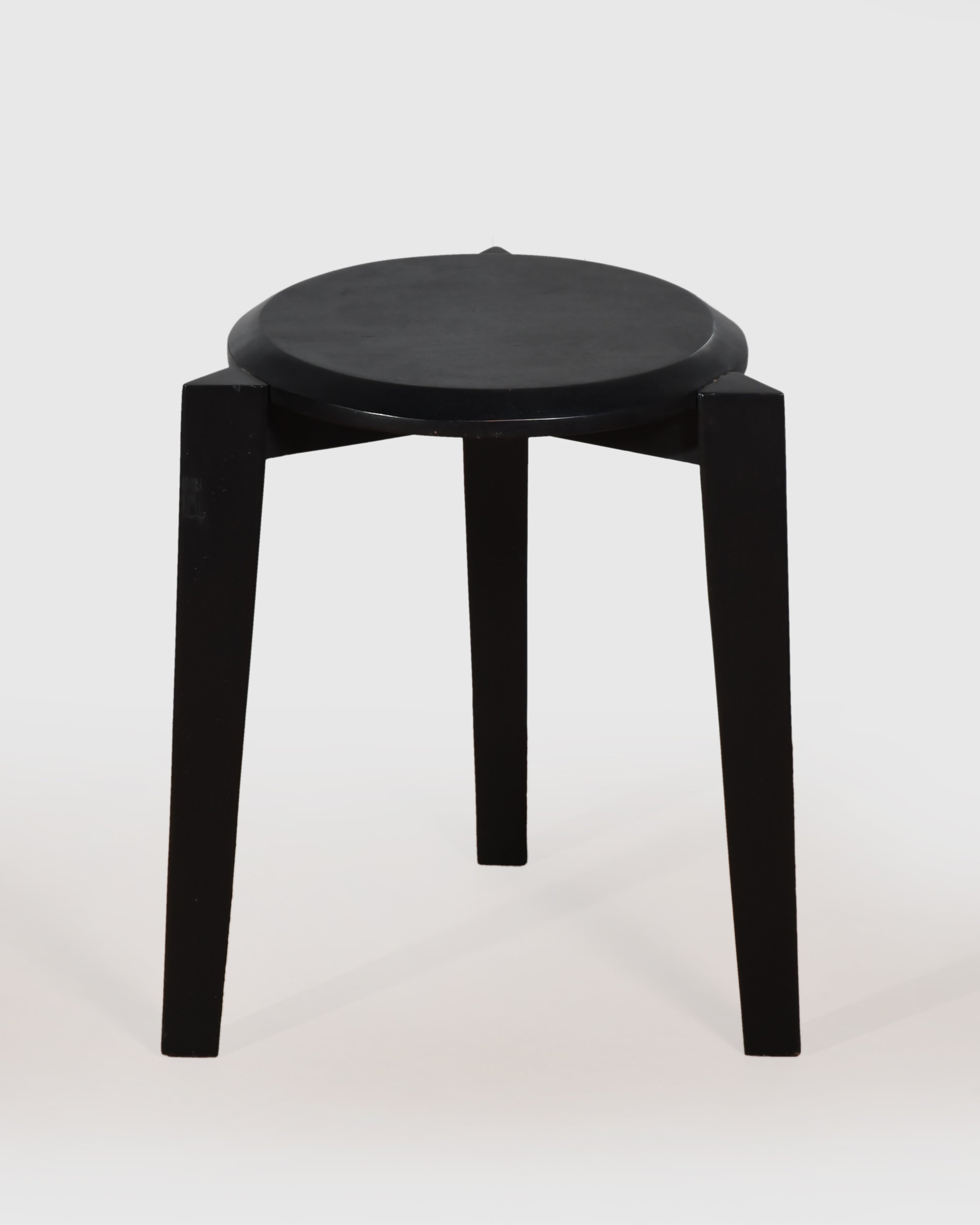 Obsidian Minimal Stool