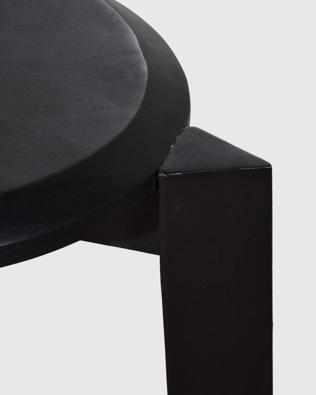 Obsidian Minimal Stool