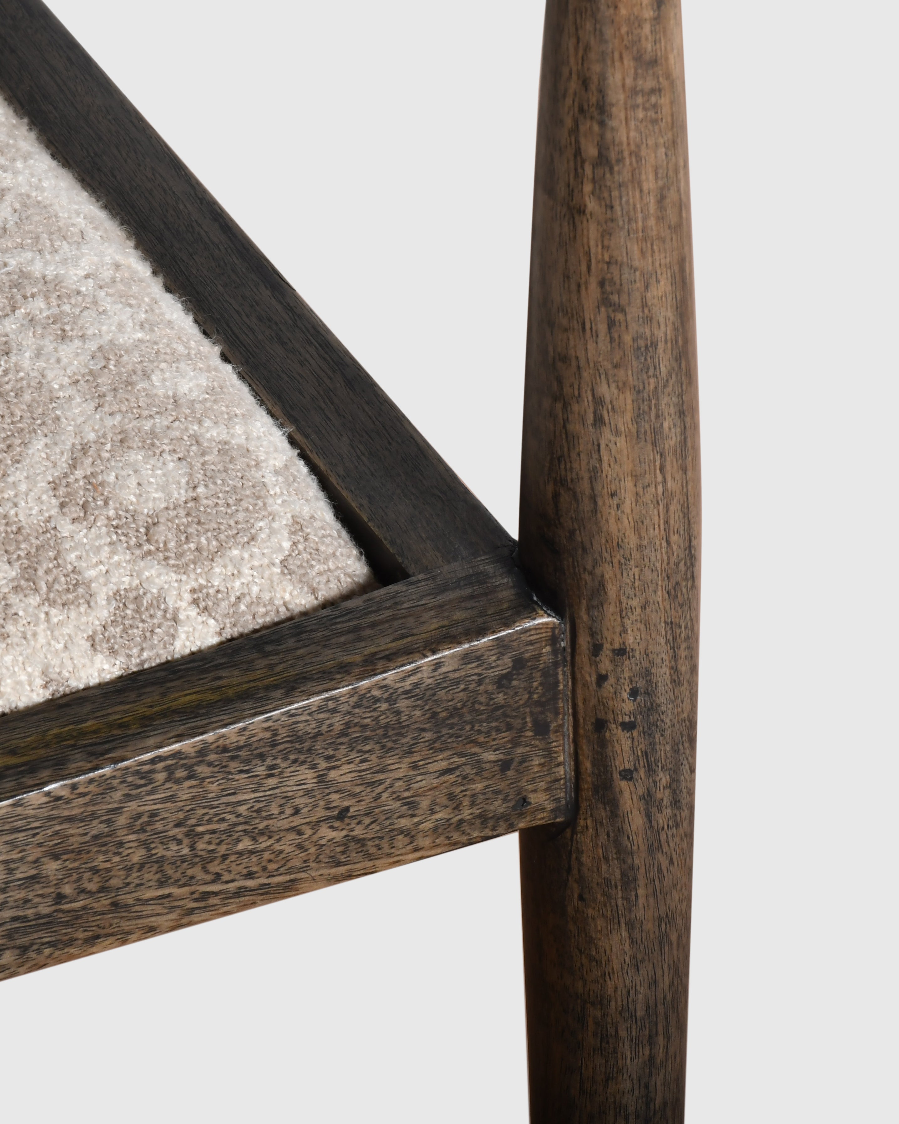Mid-Century Modern Wooden Armchair