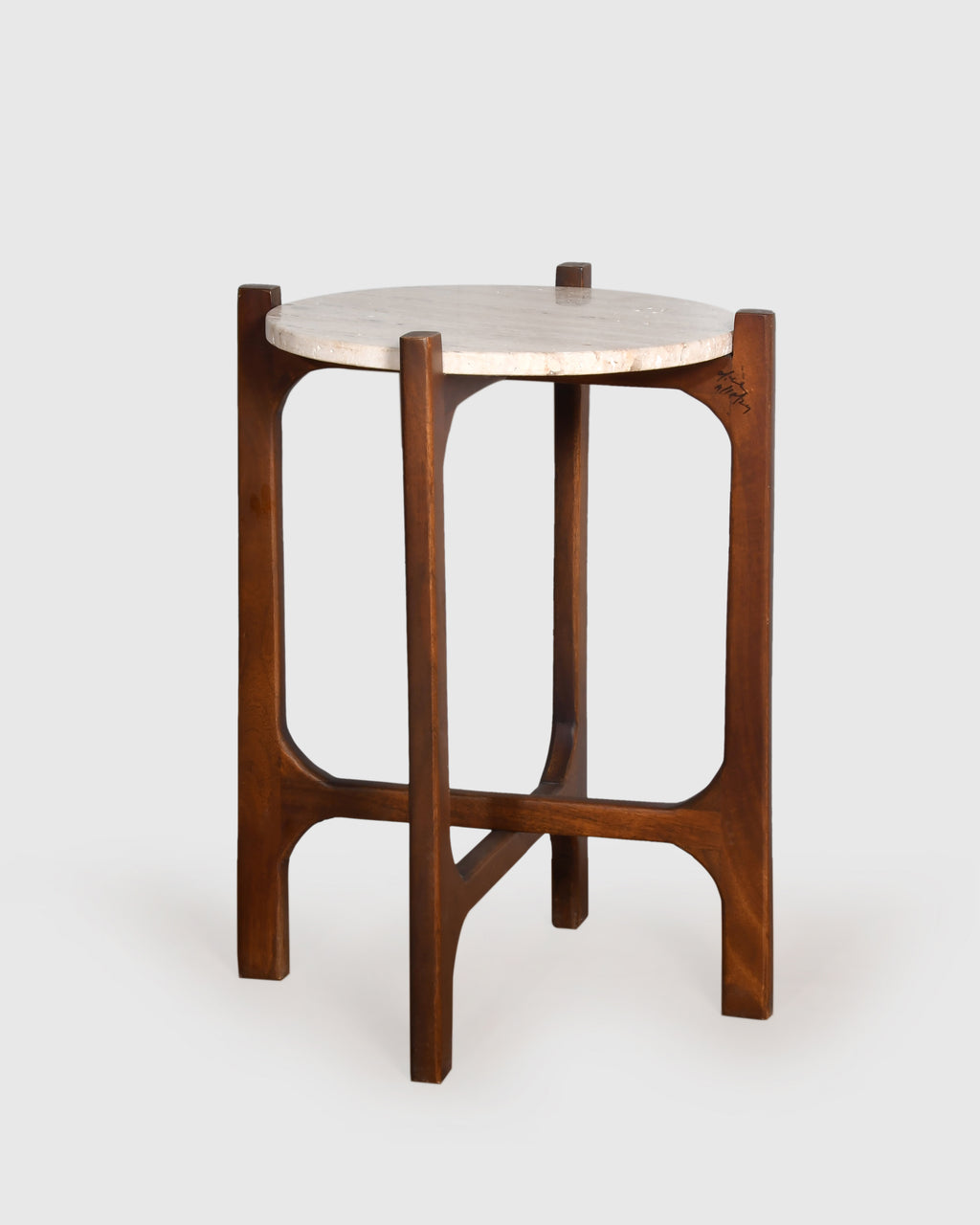 Arco Marble-Top Side Table