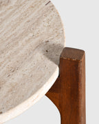 Arco Marble-Top Side Table