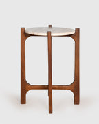 Arco Marble-Top Side Table