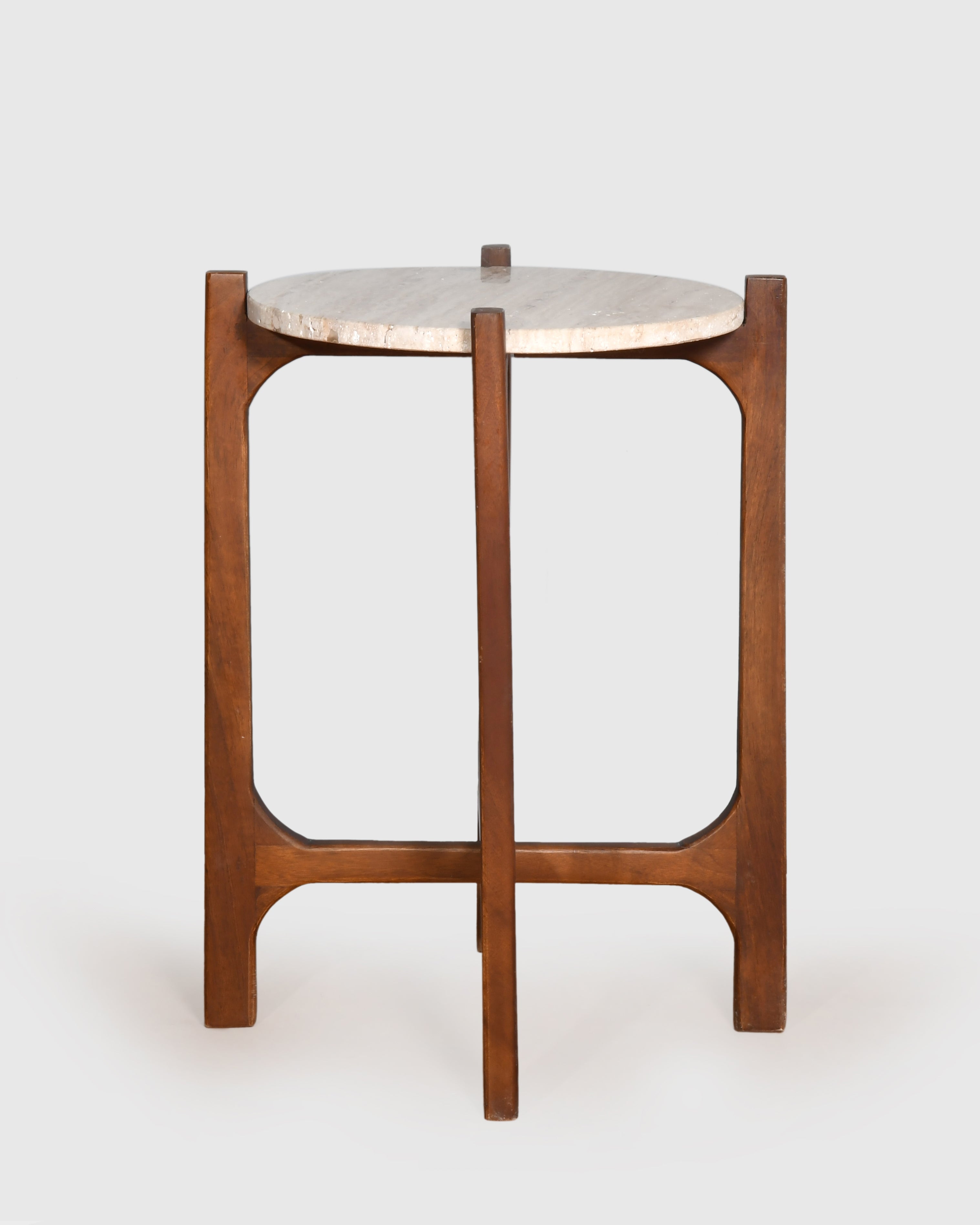 Arco Marble-Top Side Table