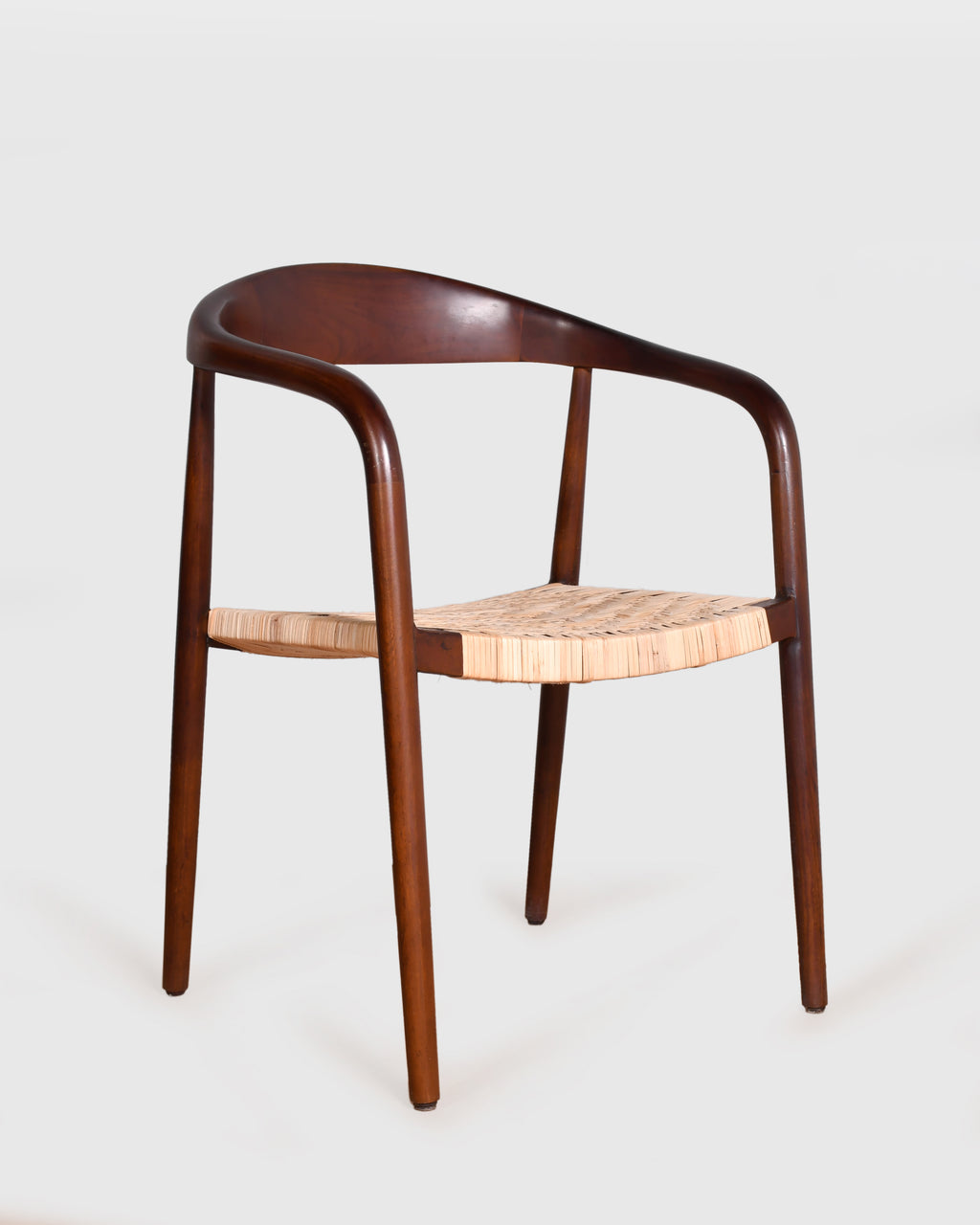Arc Cane Weave Chair