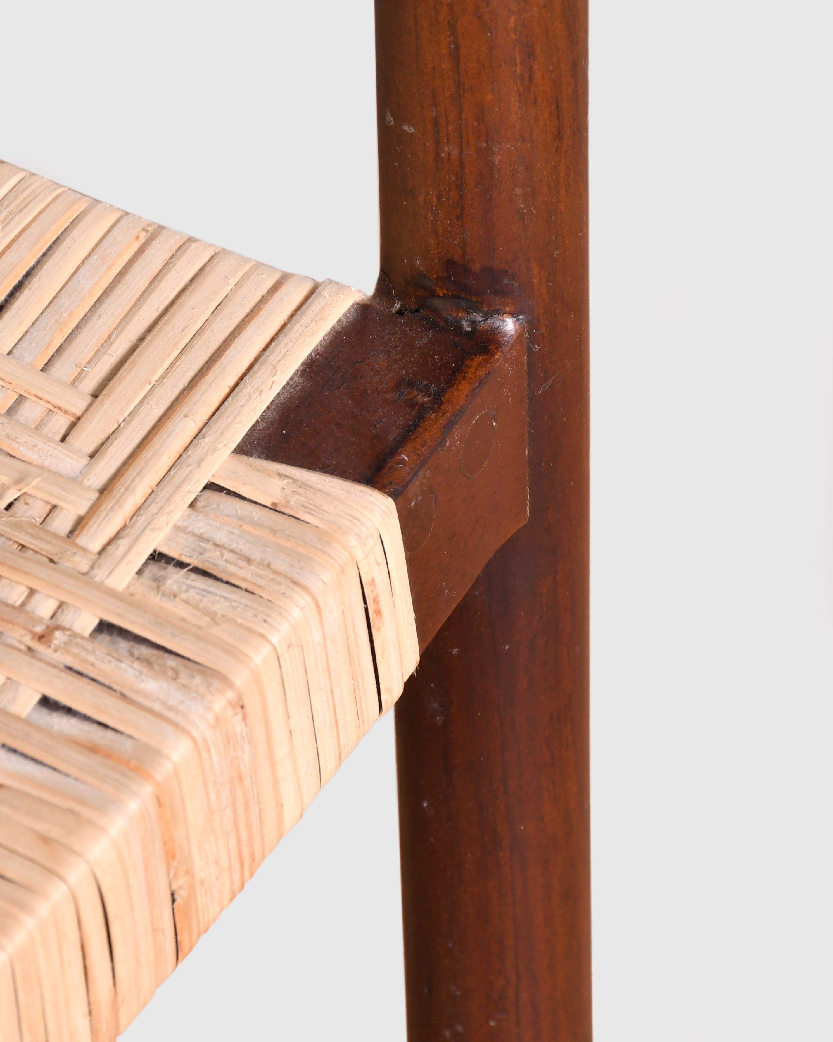 Arc Cane Weave Chair