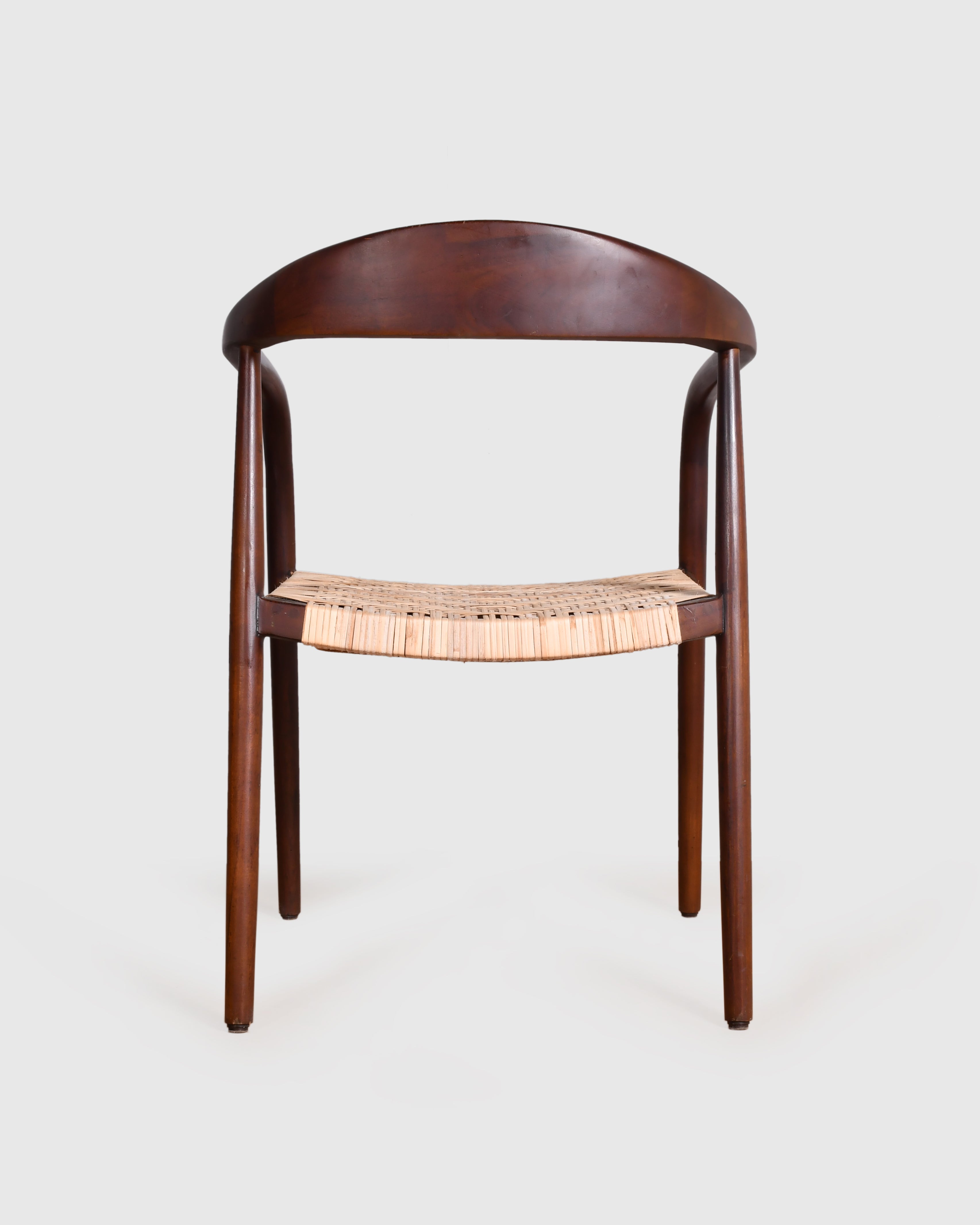 Arc Cane Weave Chair