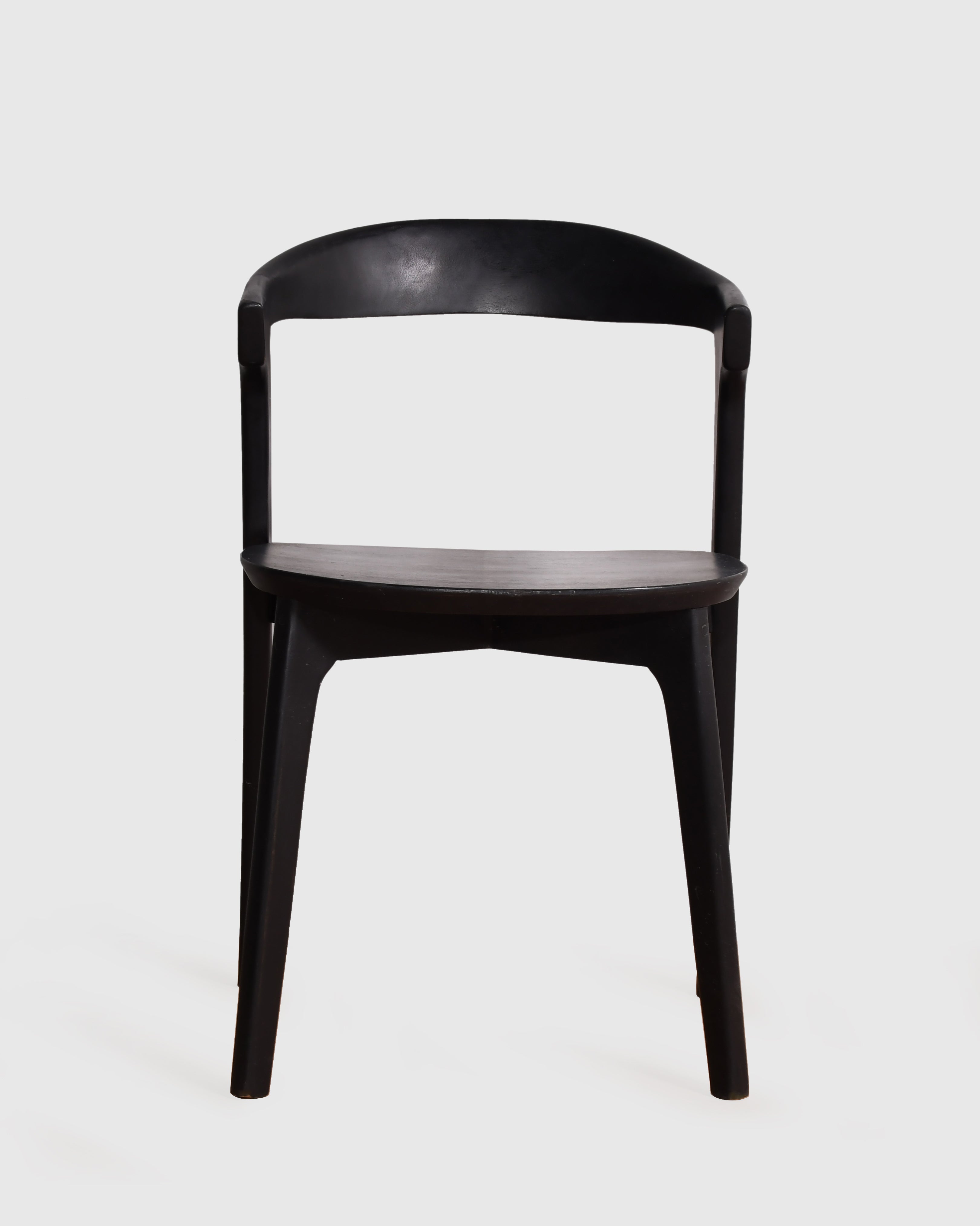 Noir Minimalist Armchair