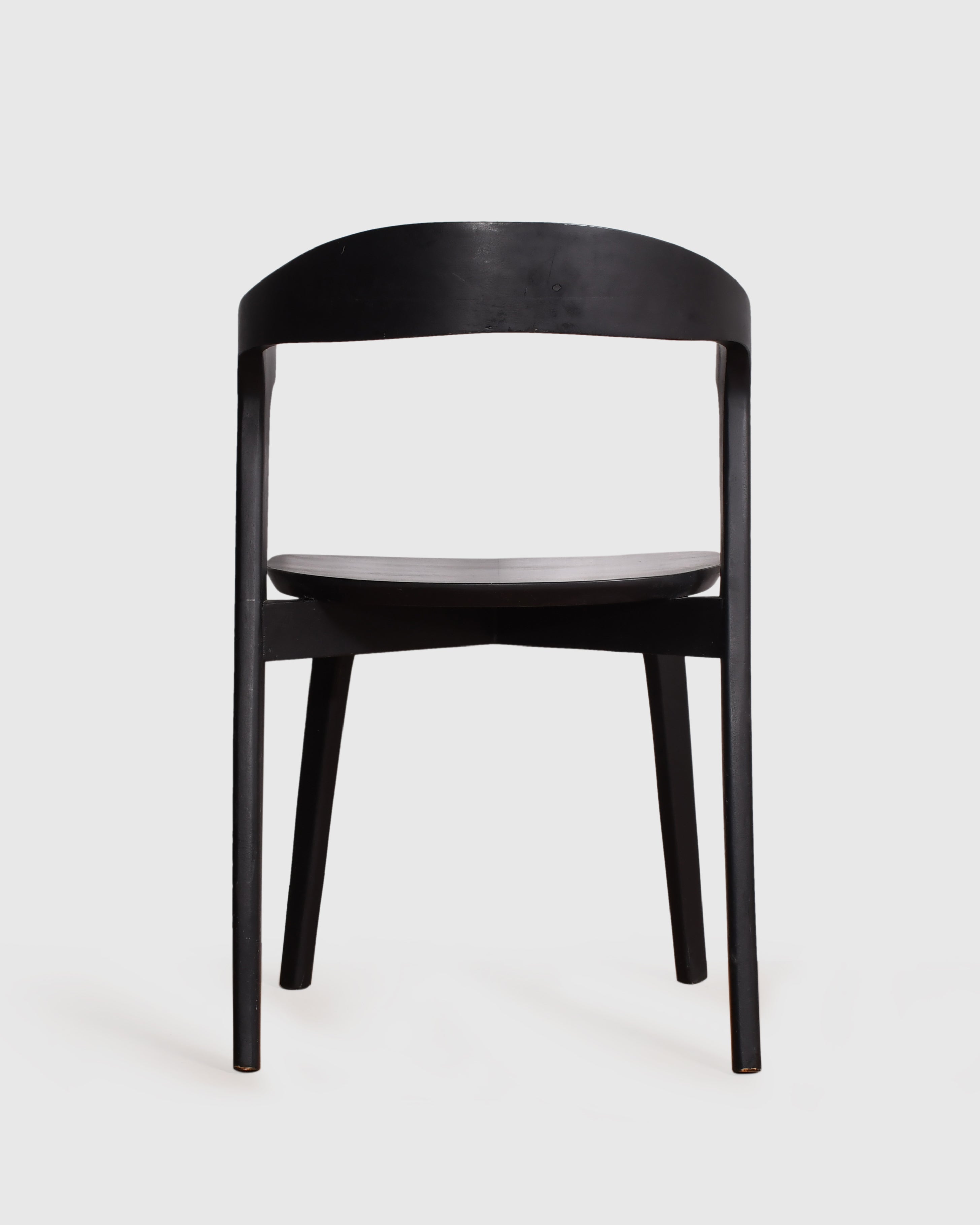 Noir Minimalist Armchair