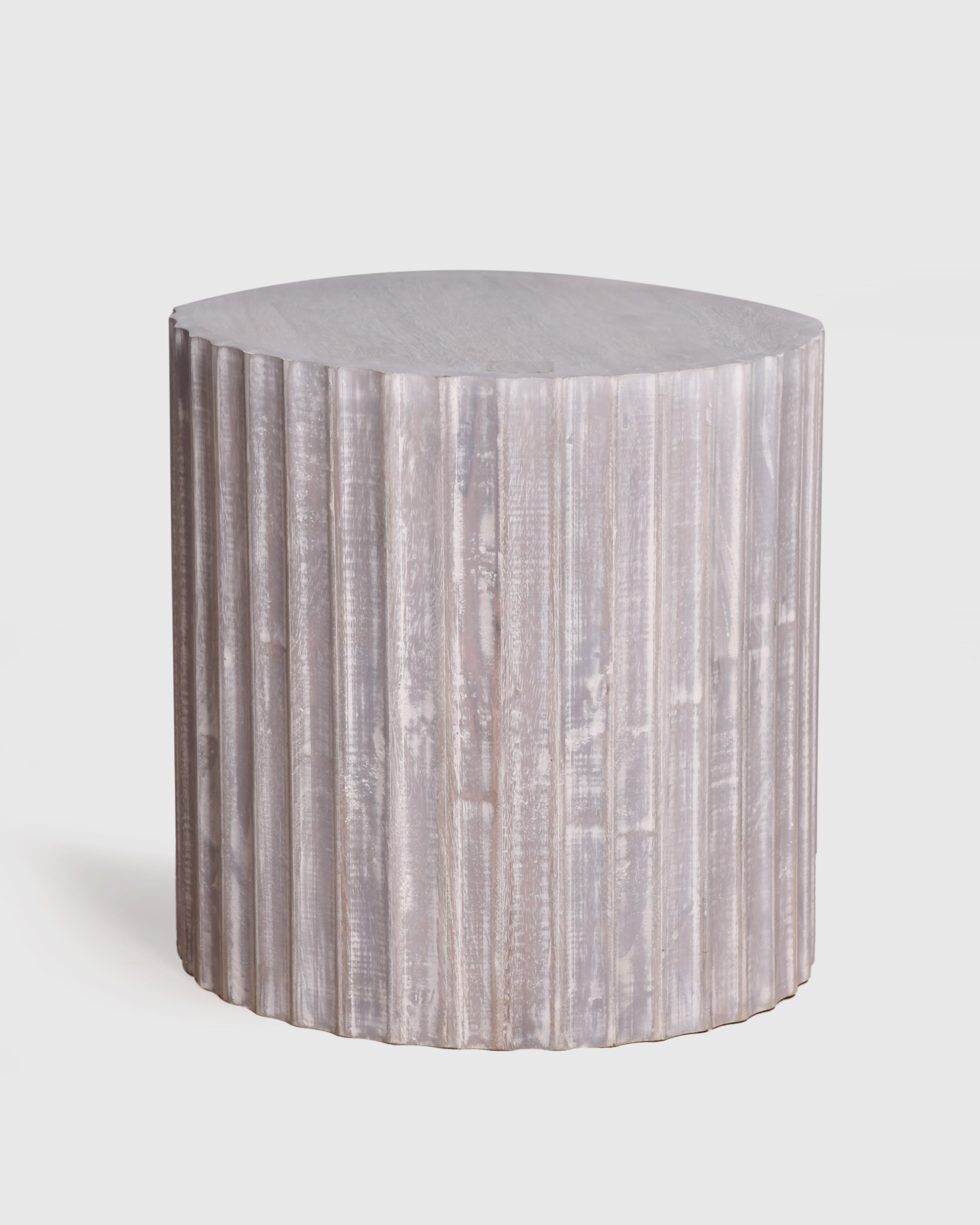 Aurelia Fluted Side Table