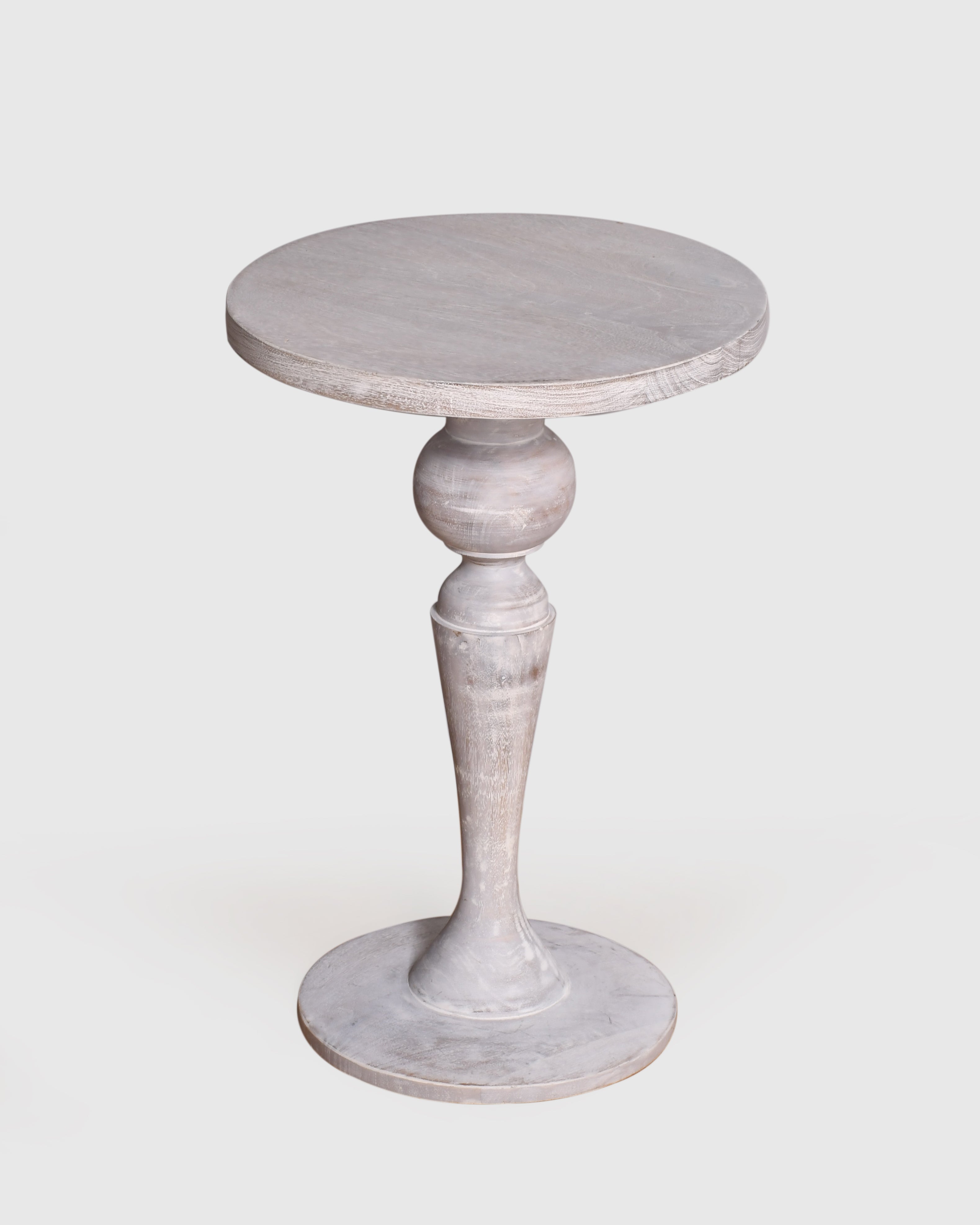 Verona Pedestal Side Table
