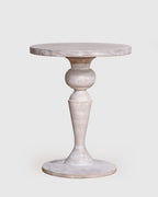 Verona Pedestal Side Table