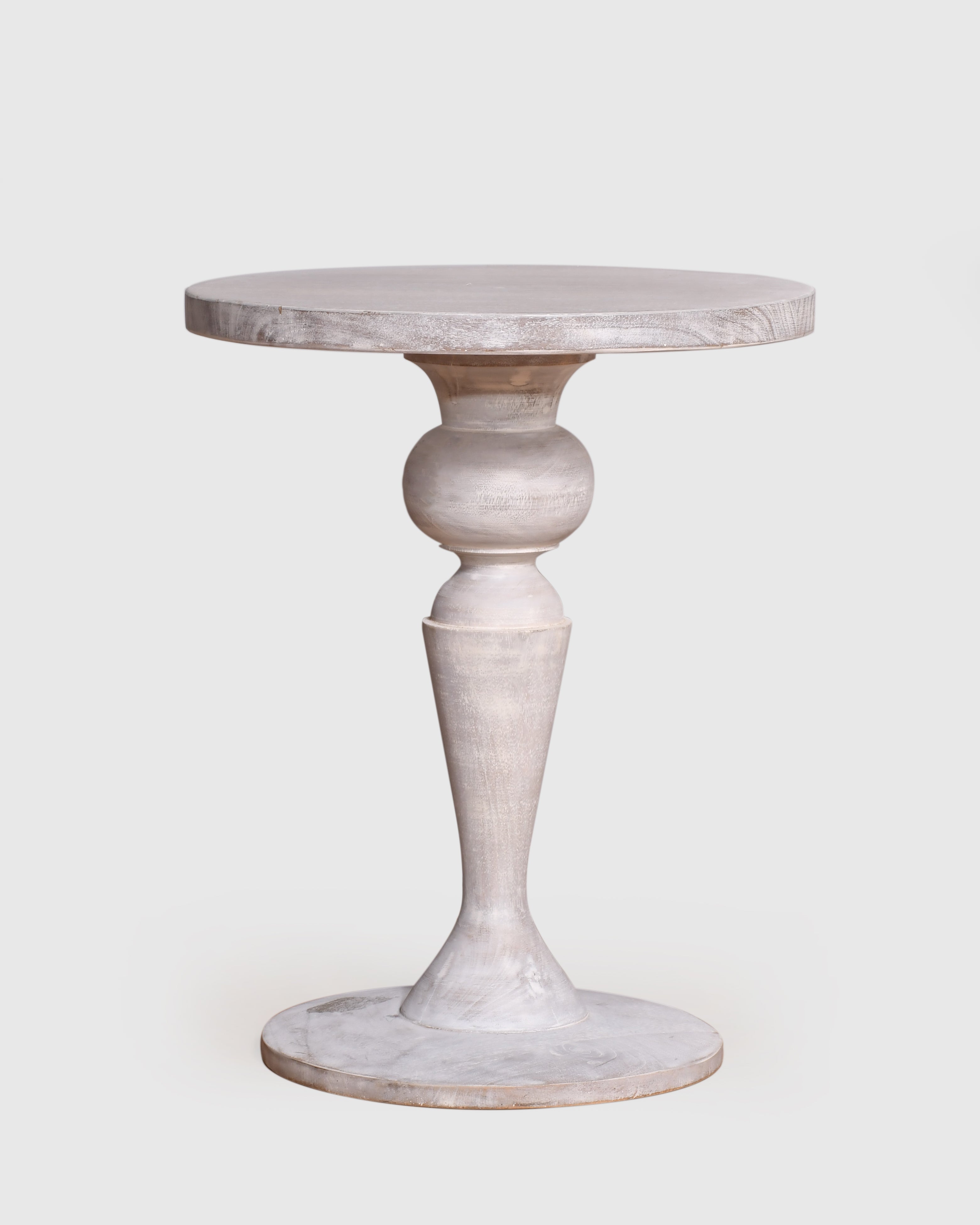 Verona Pedestal Side Table