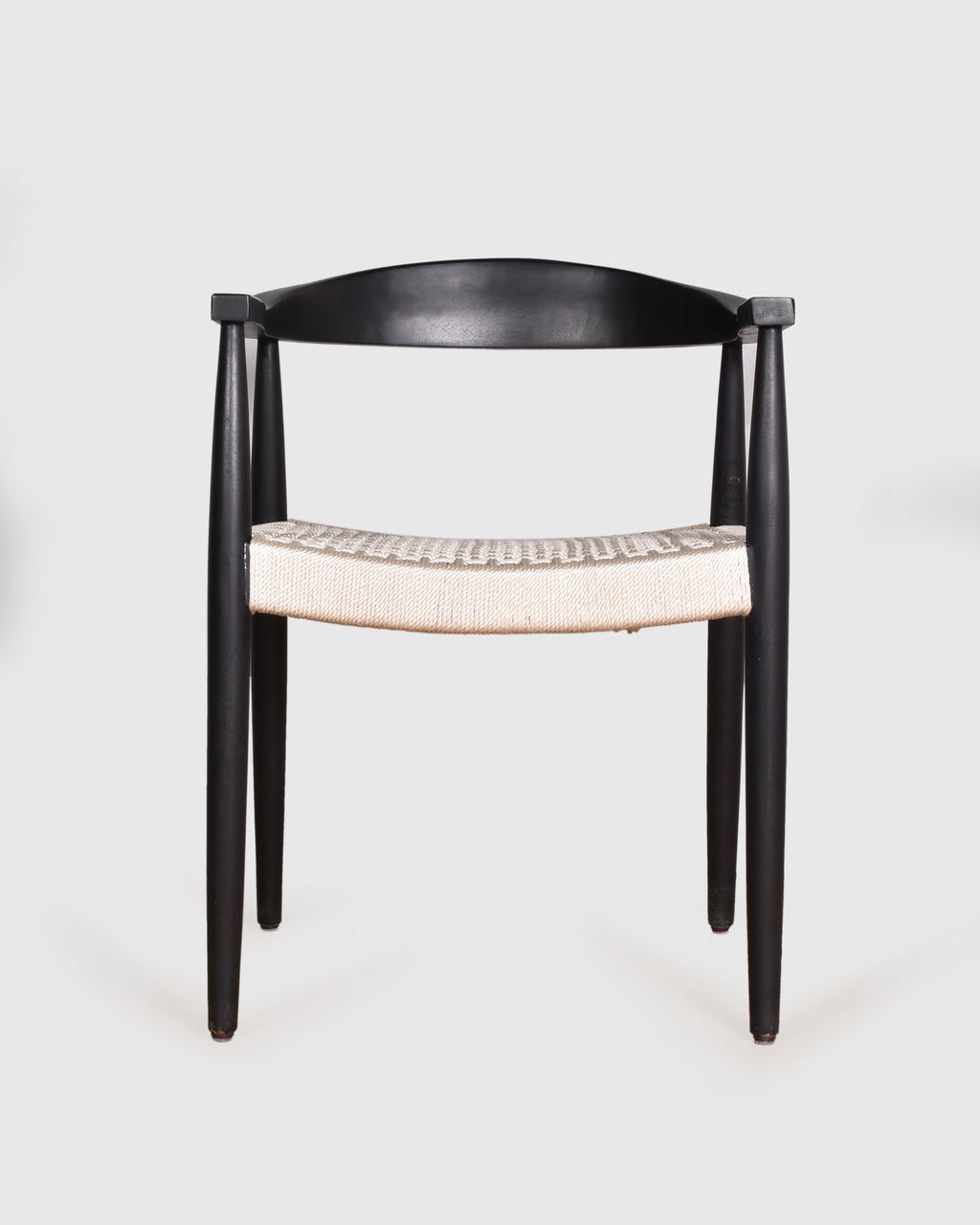 Noir Woven Seat Chair