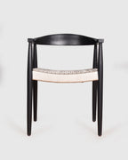 Noir Woven Seat Chair