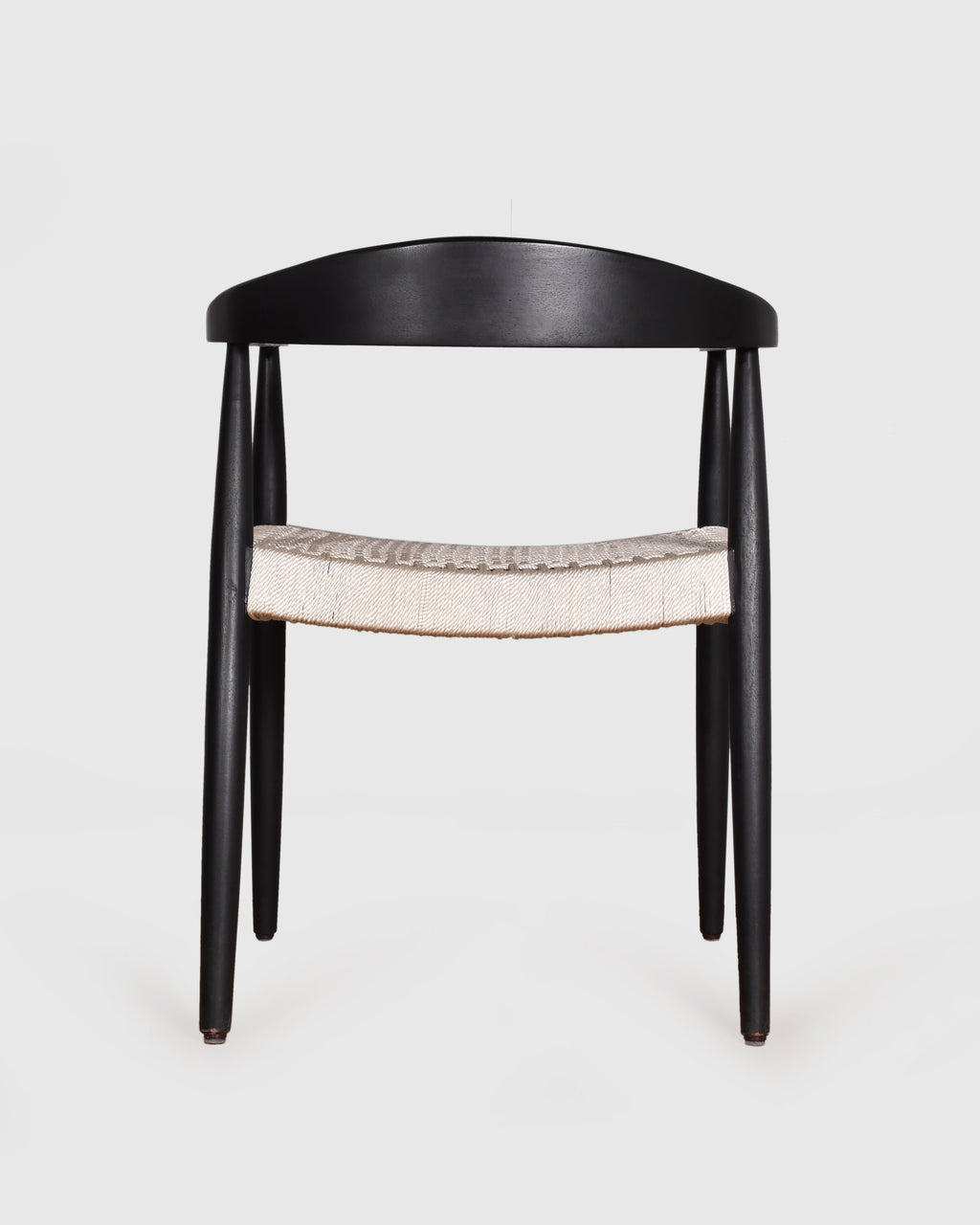 Noir Woven Seat Chair