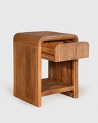 Orla Fluted Bedside Table