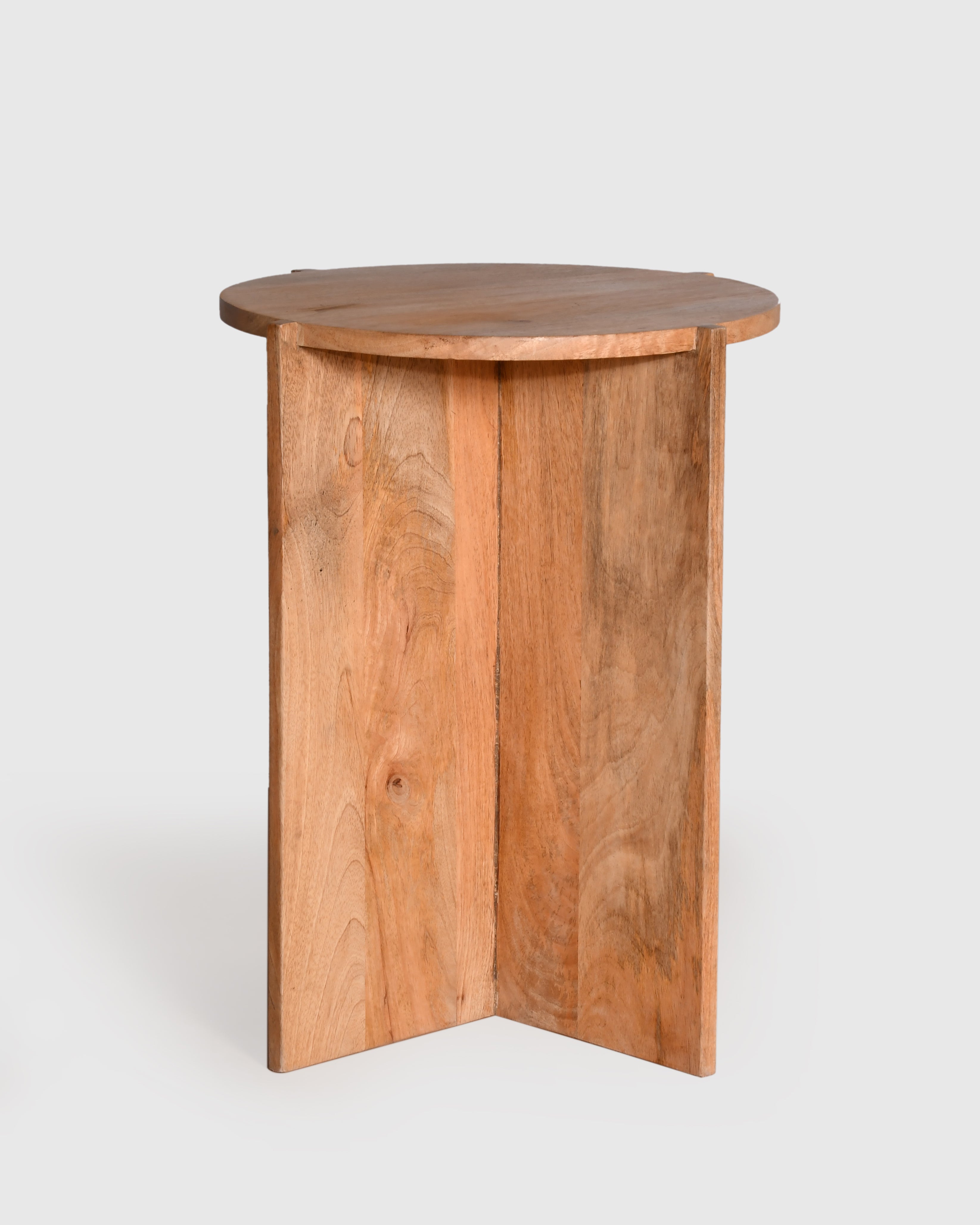 Kora Cross-Base Side Table