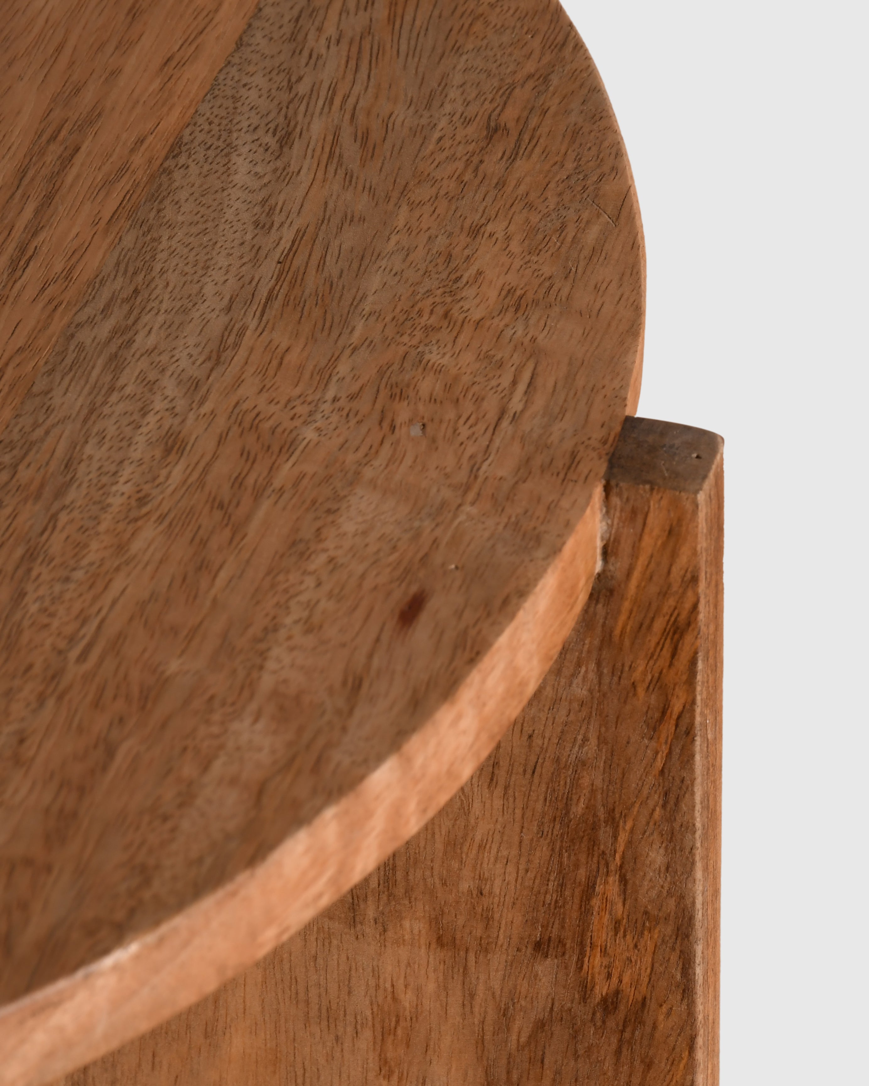 Kora Cross-Base Side Table