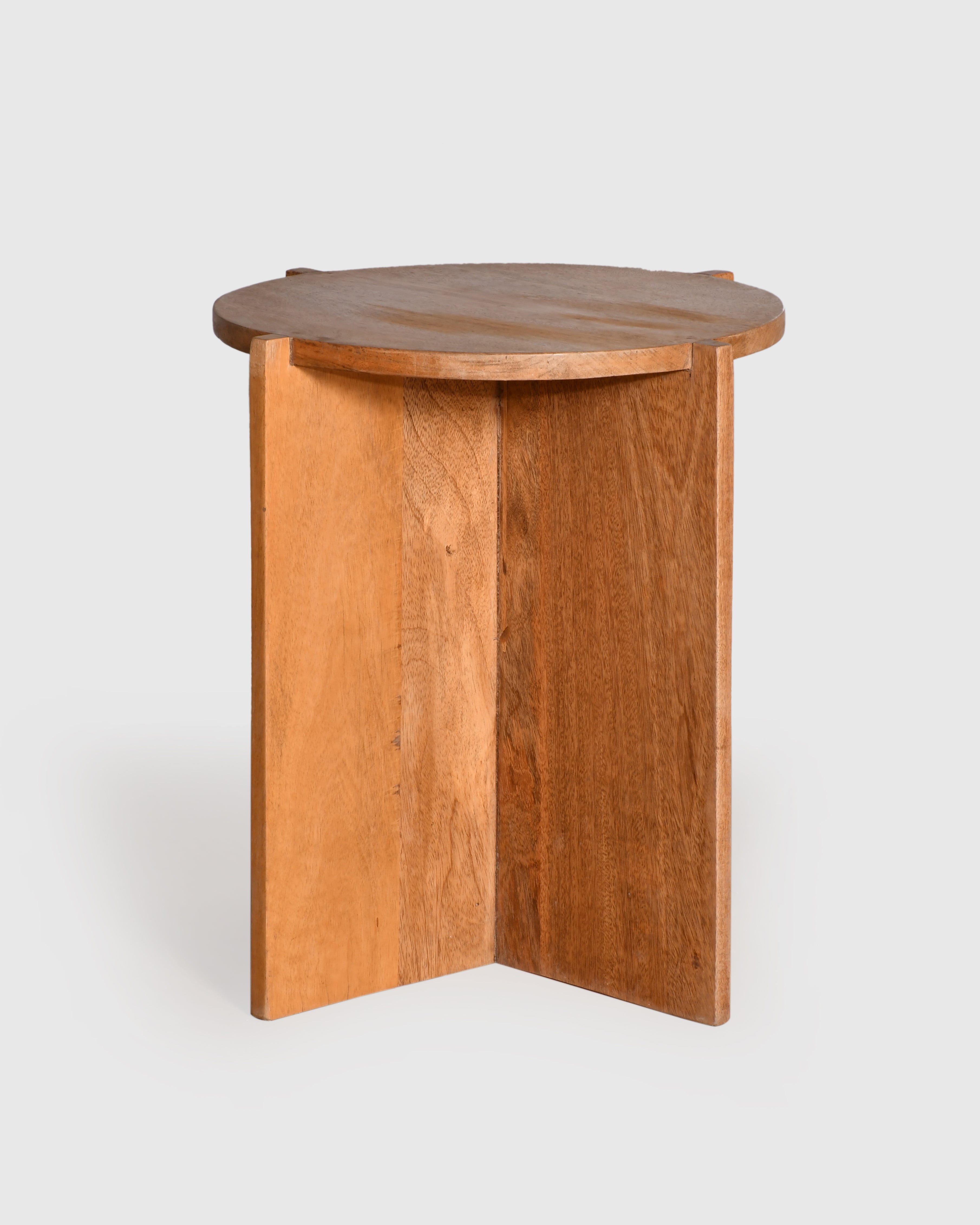 Kora Cross-Base Side Table