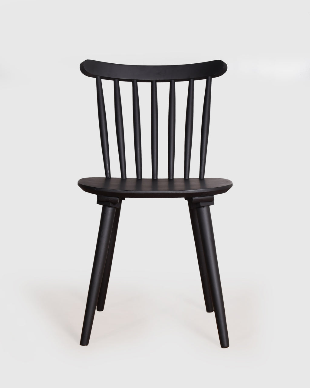 Ebony Spindle Back Chair