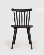 Ebony Spindle Back Chair