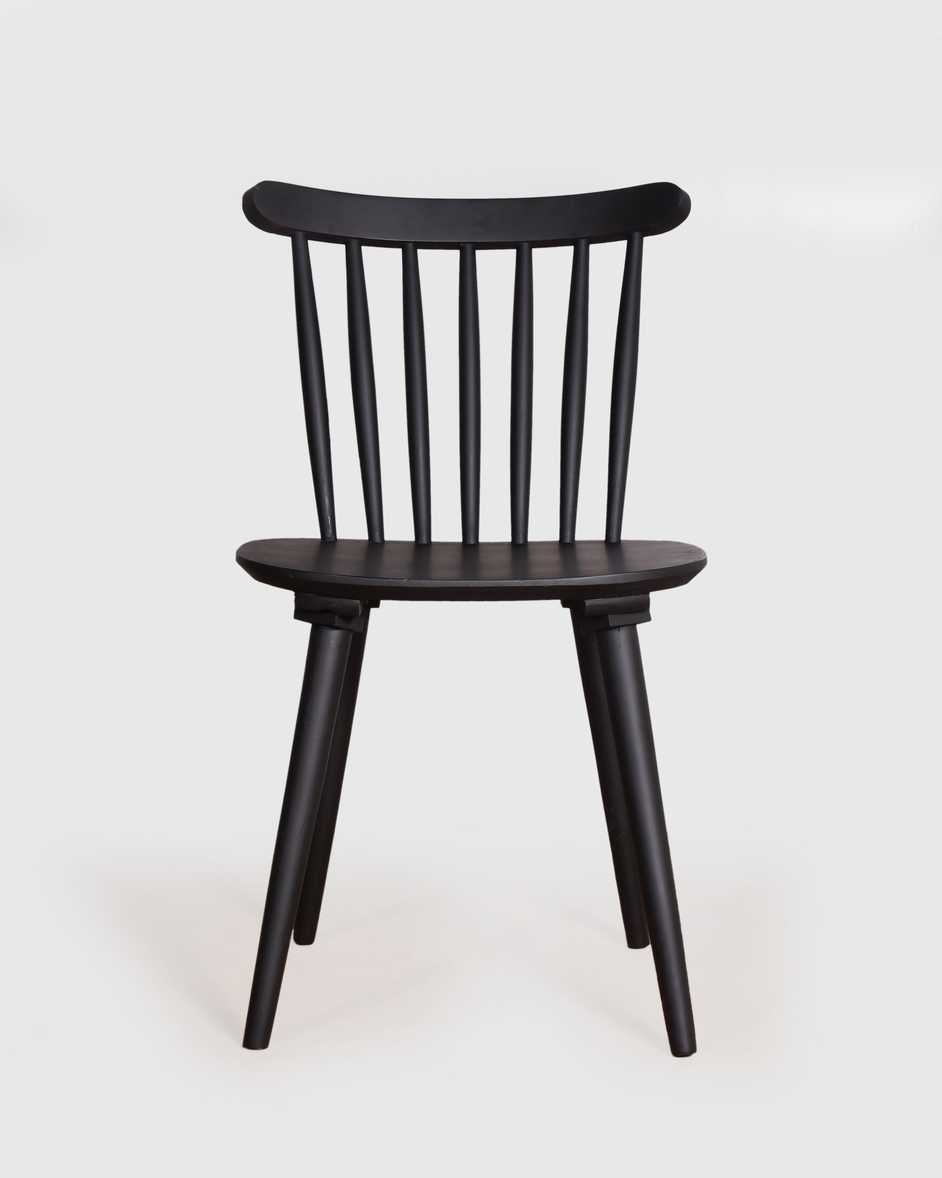 Ebony Spindle Back Chair