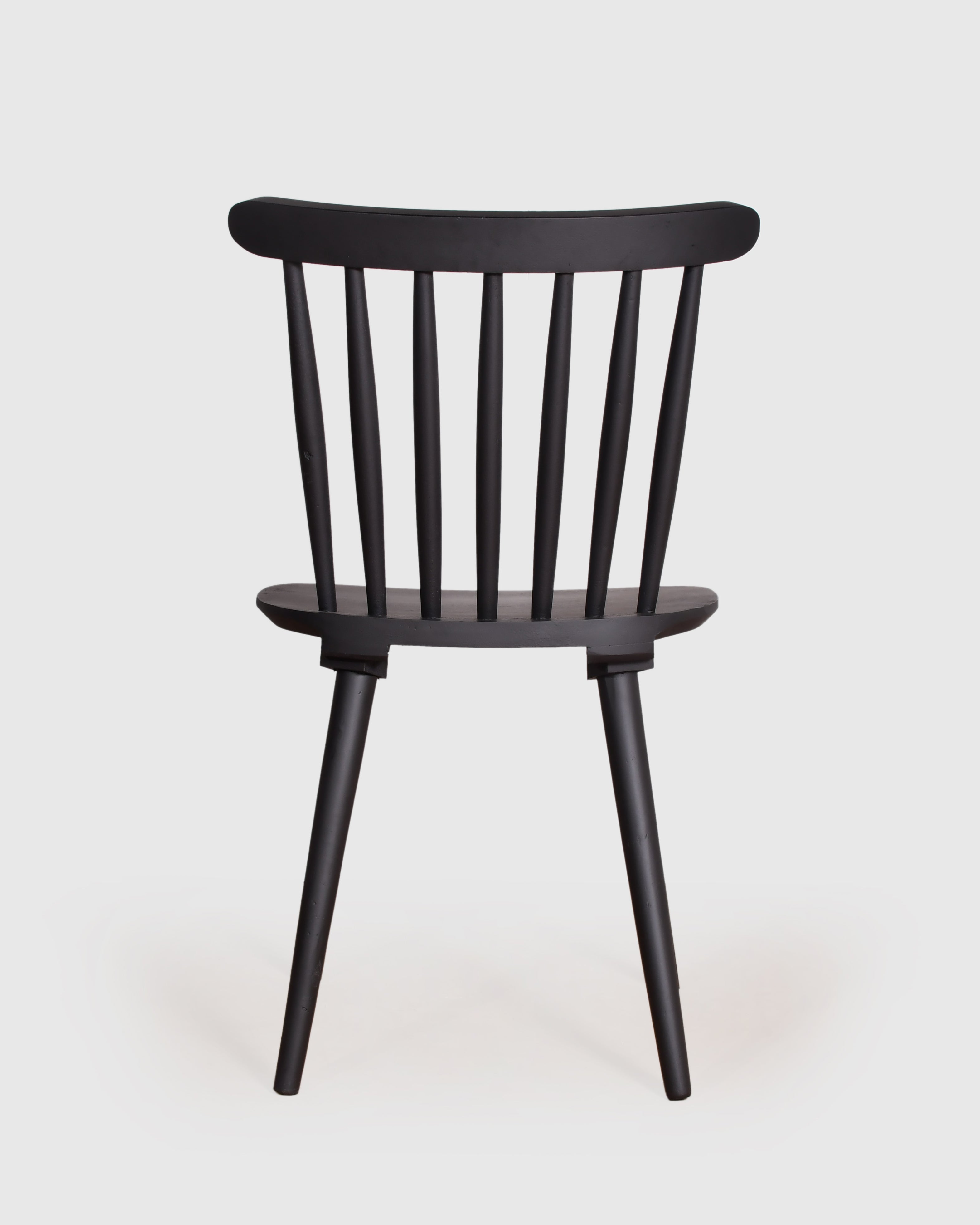 Ebony Spindle Back Chair