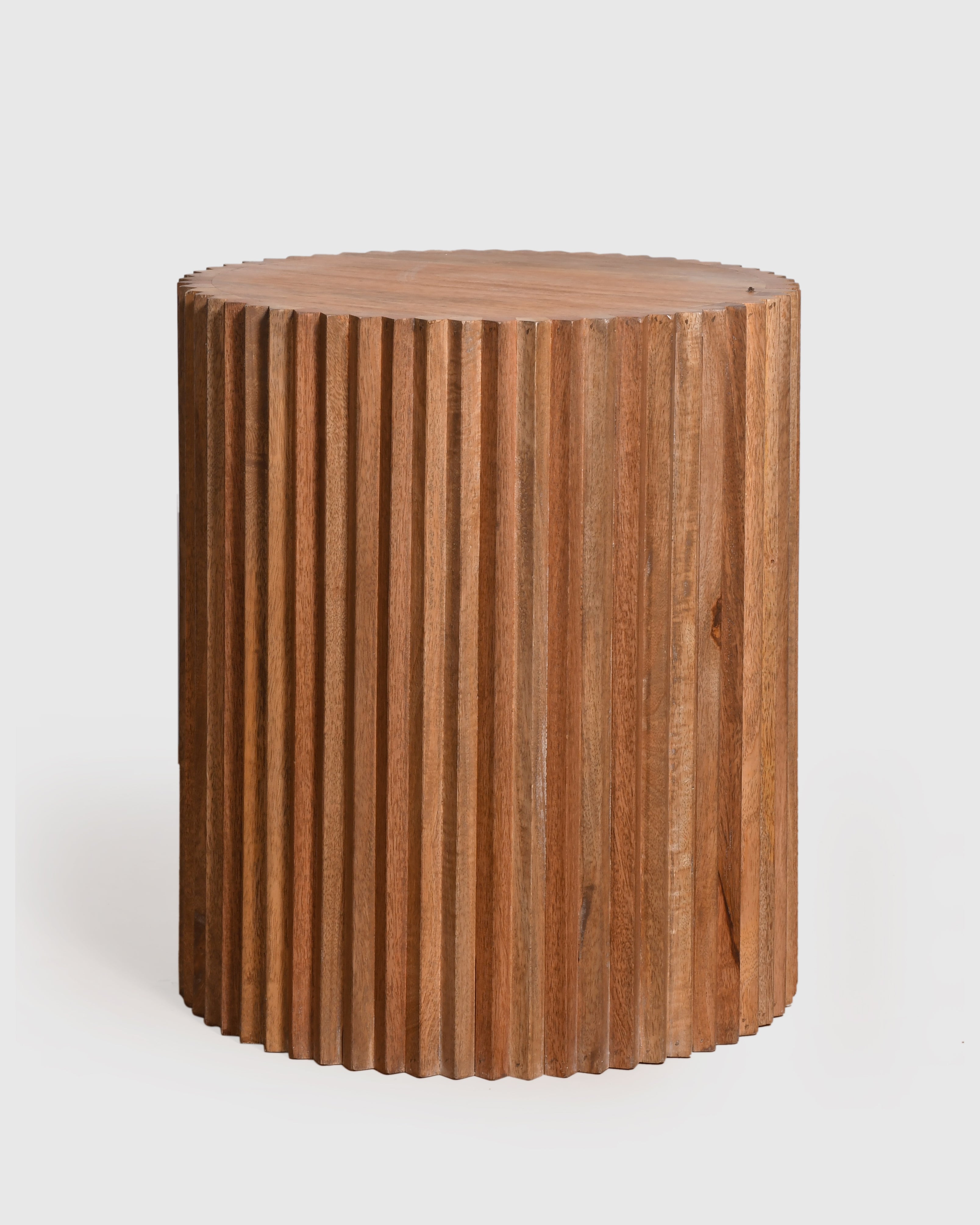 Alto Fluted Drum Table