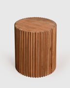 Alto Fluted Drum Table