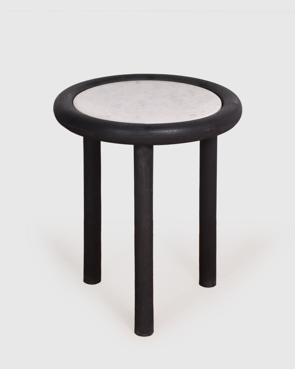 Elara Marble-Top Side Table