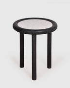 Elara Marble-Top Side Table