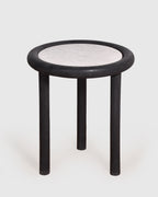 Elara Marble-Top Side Table