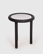 Elara Marble-Top Side Table