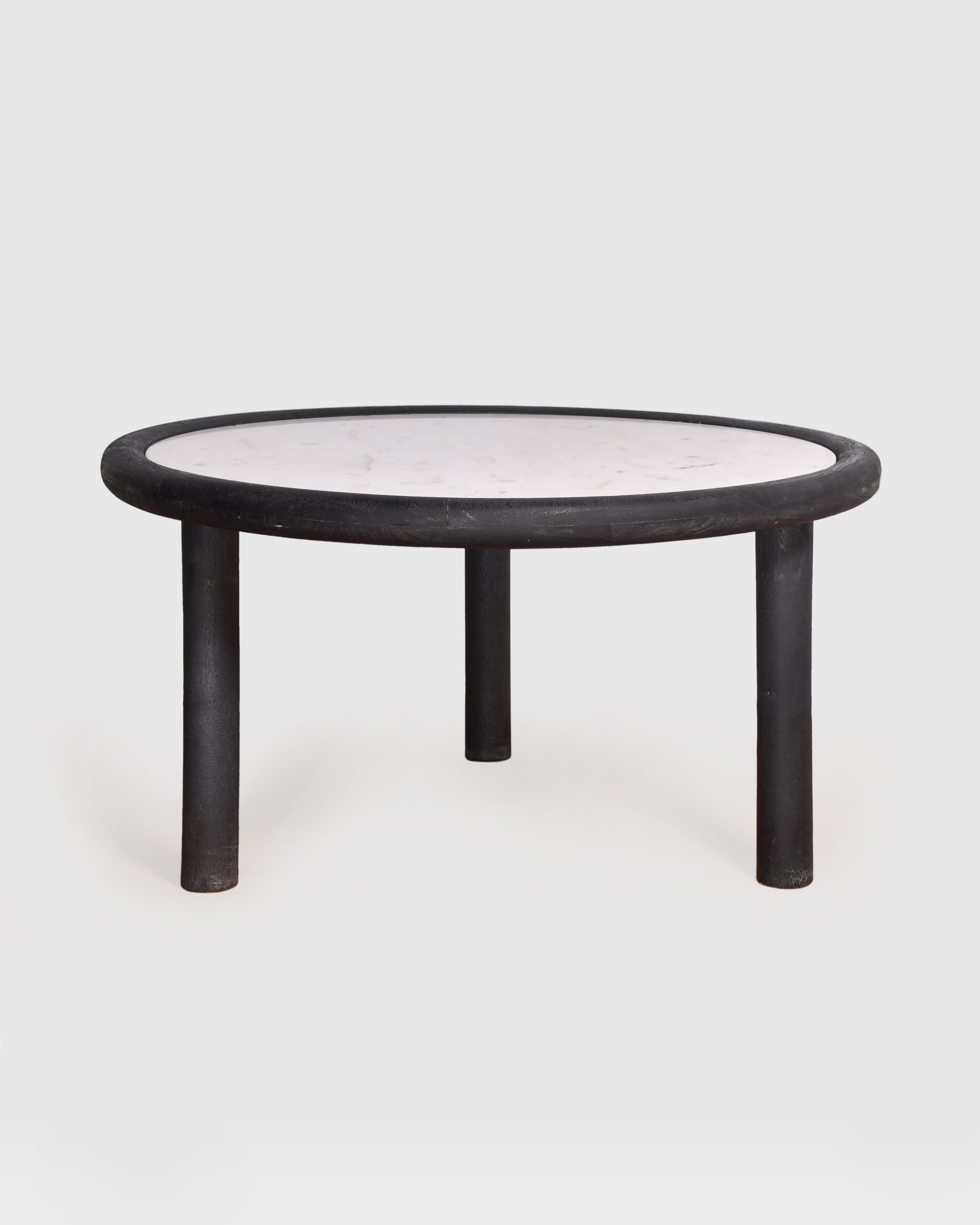 Elara Noir Marble SideTable