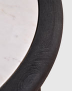 Elara Noir Marble SideTable