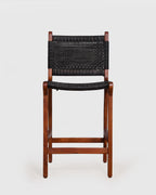 Woven Back Bar Chair