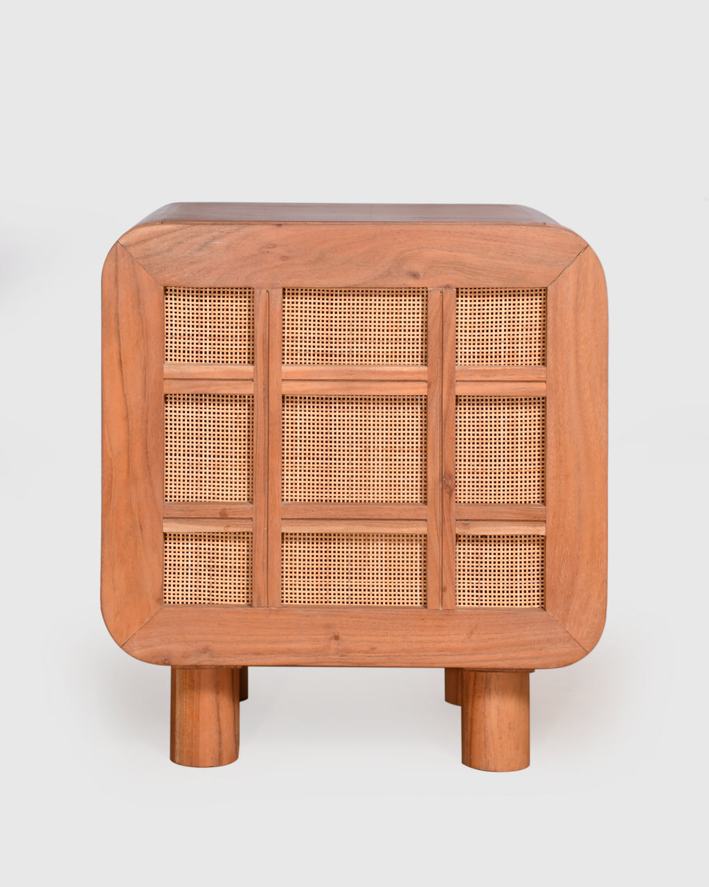 Sora Cane Bedside Table
