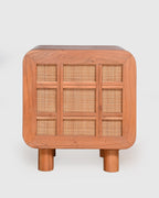 Sora Cane Bedside Table